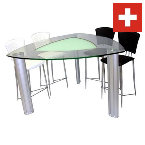 Мебель из стекла из Швейцарии