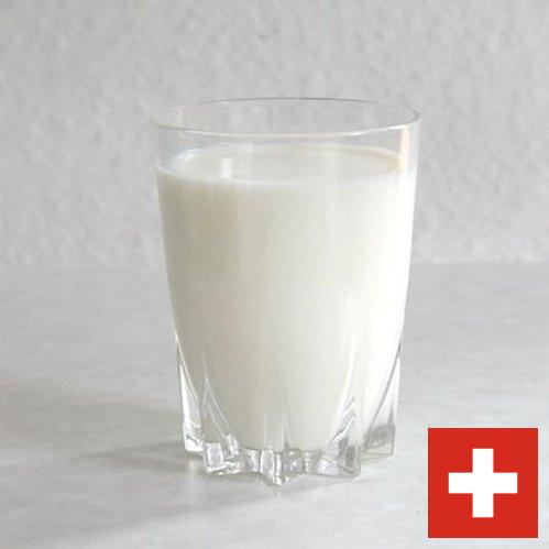 молоко обезжиренное из Швейцарии