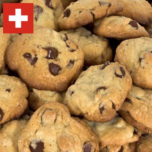 печенье с шоколадом из Швейцарии