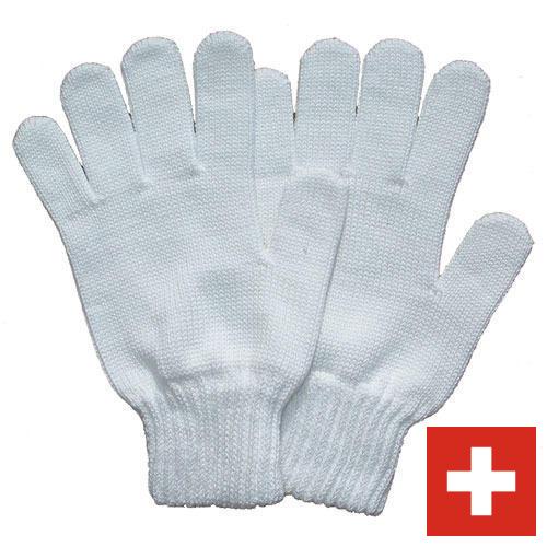 Перчатки хлопчатобумажные из Швейцарии