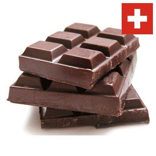 Шоколадные плитки из Швейцарии
