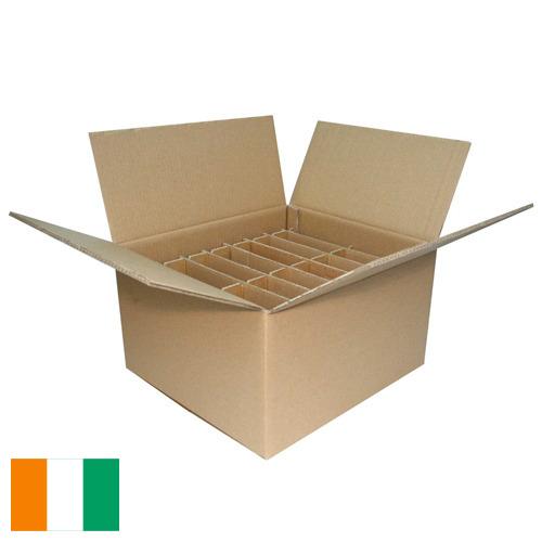 картонная коробка из Кота Д'ивуар