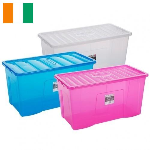 коробка пластиковая из Кота Д'ивуар