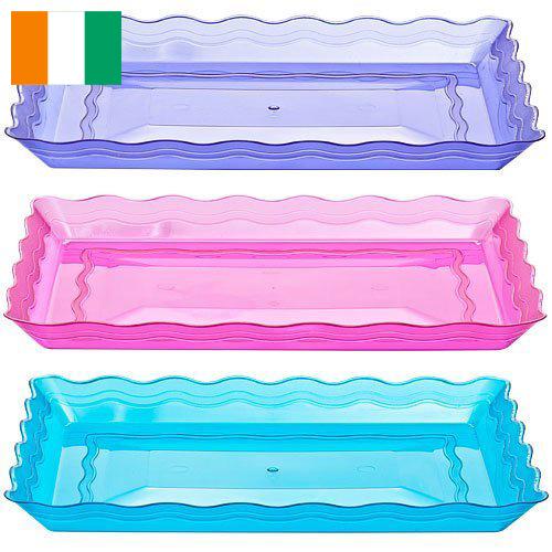 Лотки пластиковые из Кота Д'ивуар