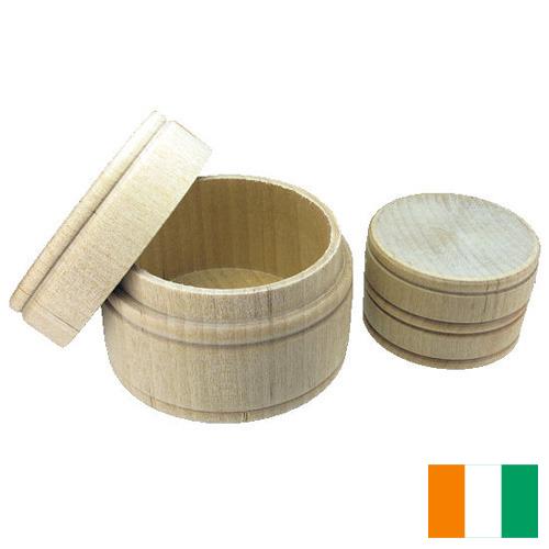 Тара деревянная из Кота Д'ивуар