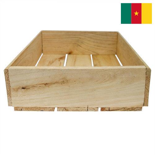 Ящики деревянные из Камеруна