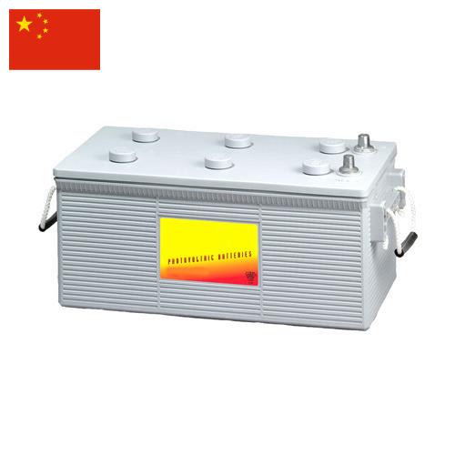 Аккумуляторы гелевые из Китая