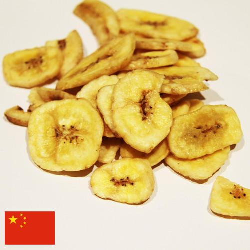 банановые чипсы из Китая