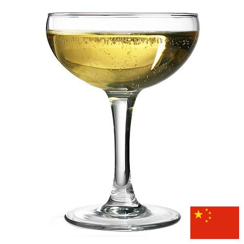 Бокалы для шампанского из Китая