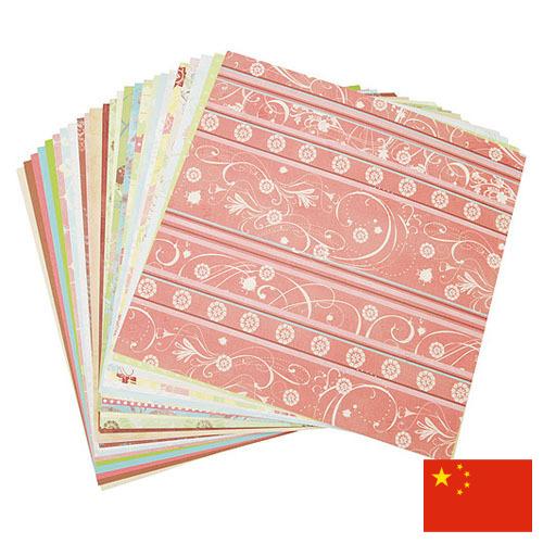 Бумага печатная из Китая