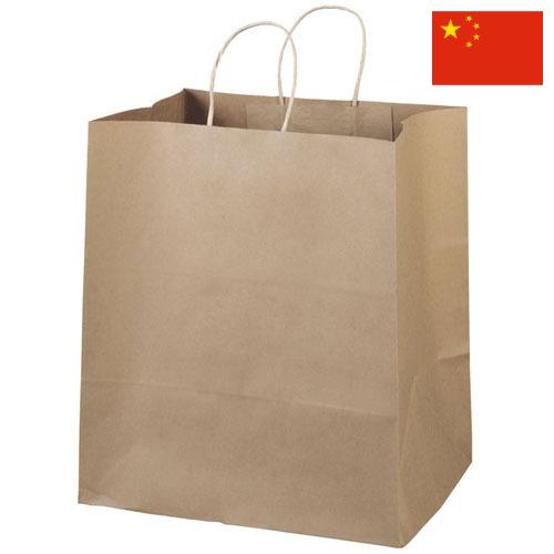 Бумажные пакеты из Китая