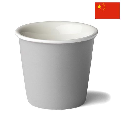 бумажные стаканчики из Китая