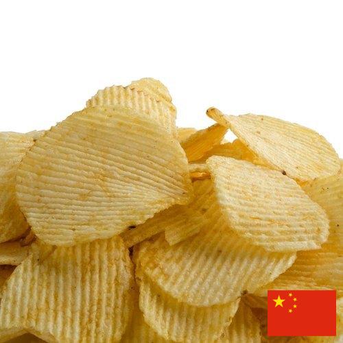чипсы картофельные из Китая
