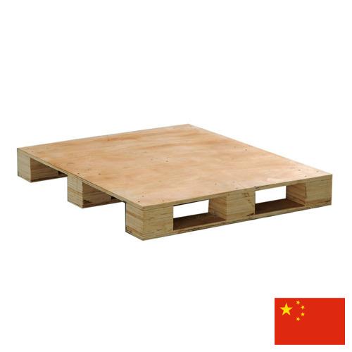 деревянные паллеты из Китая