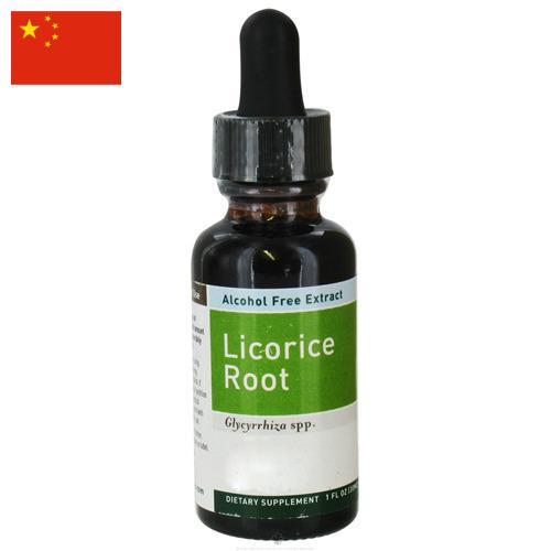 экстракт солодки из Китая