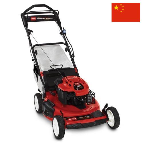 Электрические газонокосилки из Китая