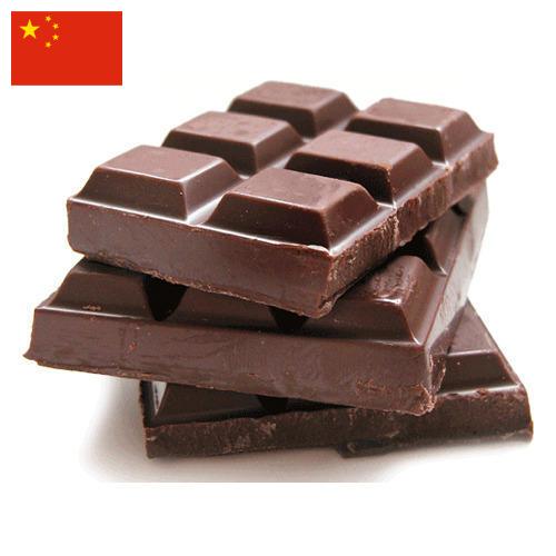 конфеты шоколадные с начинкой из Китая