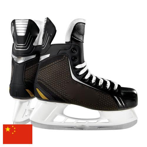 Коньки хоккейные из Китая