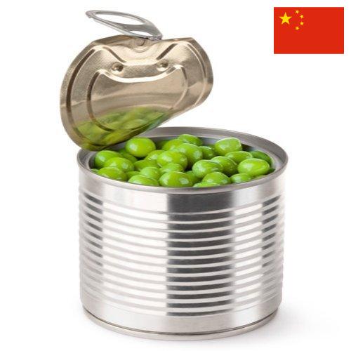 Консервированные овощи из Китая