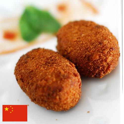 котлеты овощные из Китая