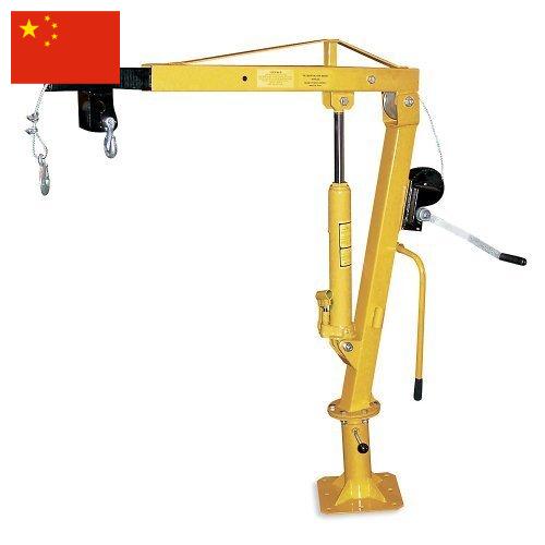 Краны стреловые из Китая