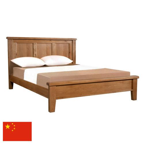 кровать детская деревянная из Китая