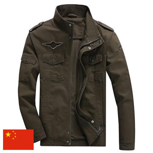 куртка мужская хлопок из Китая