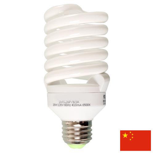 Лампы люминесцентные из Китая