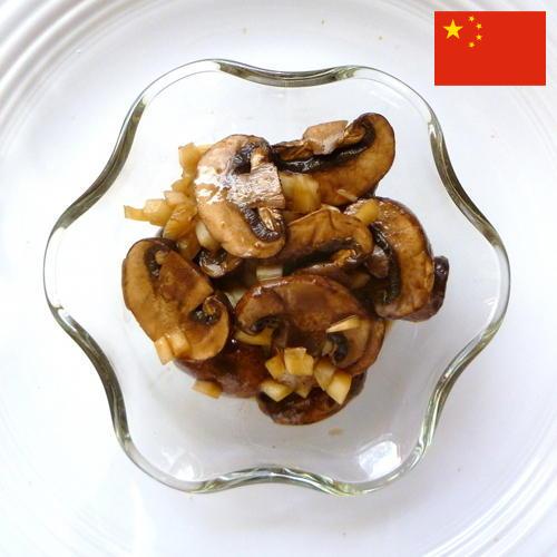 Маринованные грибы из Китая