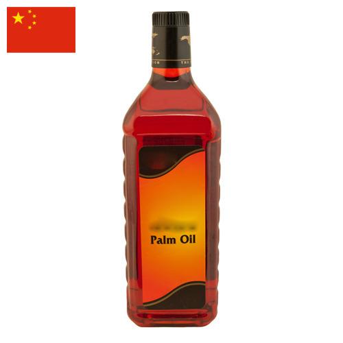 Масло пальмовое из Китая
