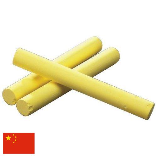 Мел школьный из Китая