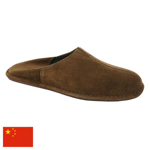 Мужские тапочки из Китая