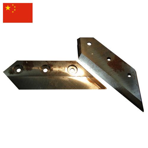Ножи гильотинные из Китая