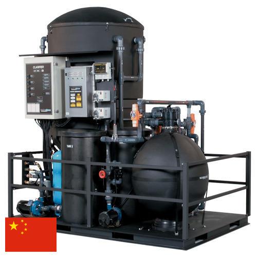 Оборудование для очистки сточных вод из Китая