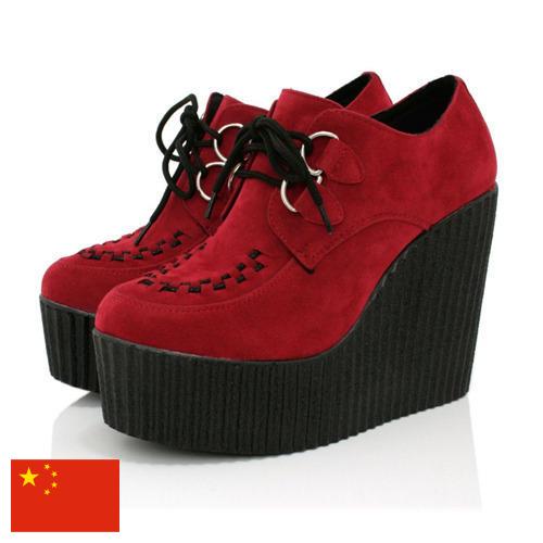 Обувь на платформе из Китая