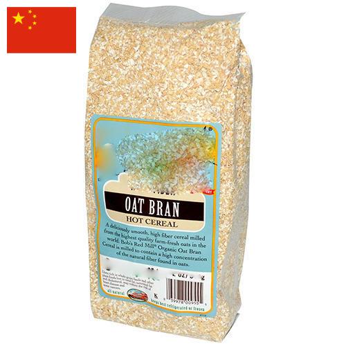 Отруби овсяные из Китая