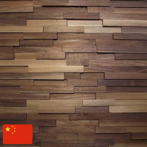 Панели древесные из Китая