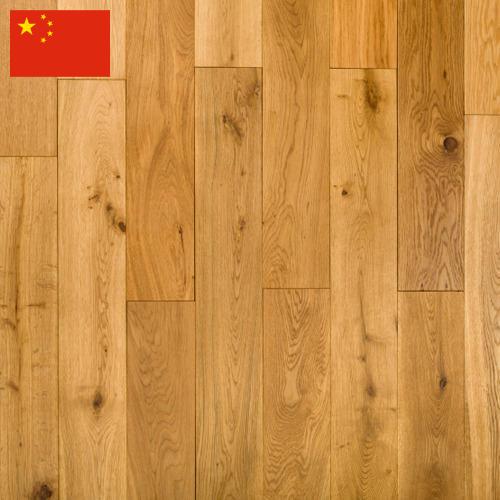 паркет дуб из Китая