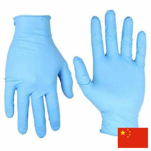 перчатки хирургические из Китая