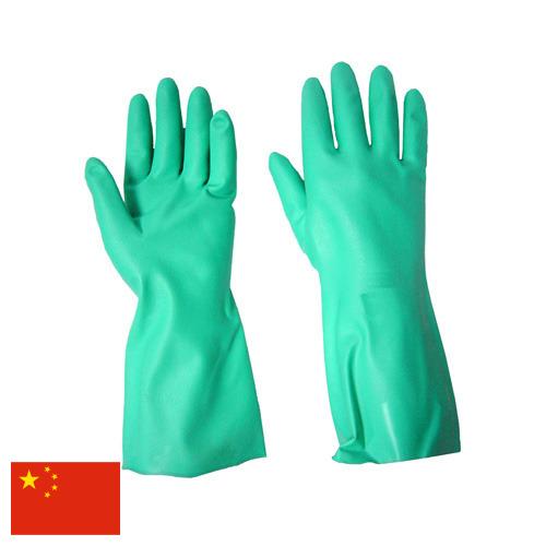 Перчатки нитриловые из Китая