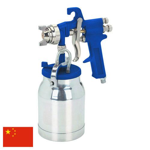 Пистолет окрасочный из Китая