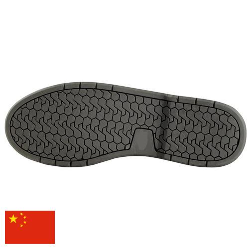 Подошвы обувные из Китая