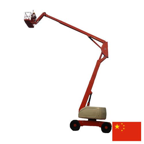 Подъемники коленчатые из Китая