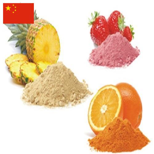 порошок фруктовый из Китая