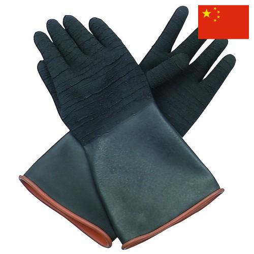 Промышленные перчатки из Китая