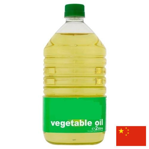 Растительное масло из Китая