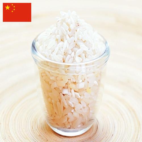 рис шлифованный из Китая