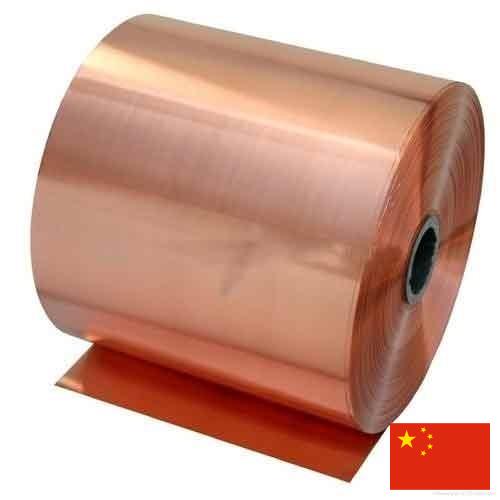 Шина медная из Китая