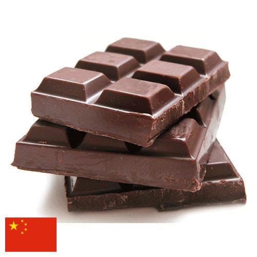 Шоколадные батончики из Китая