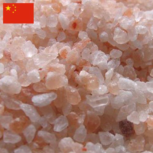 соль каменная из Китая